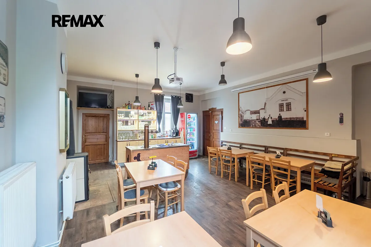 Prodej restaurace 500 m²